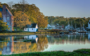 Rowayton from Butler's Island