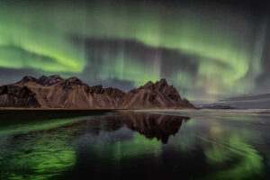 Aurora Over Vestrahorn