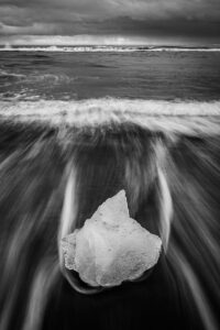 Ice & Black Sand